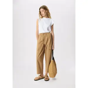 Whistles Frill Sleeve Broderie Tee